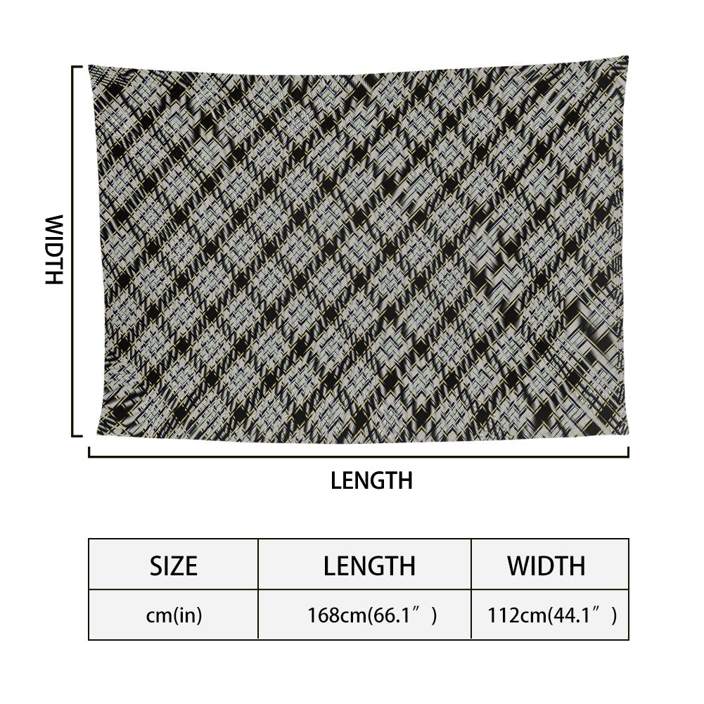 Breizh | Breton | Bretagne Bro-Roazhon Tartan Chiffon Scarf Bias