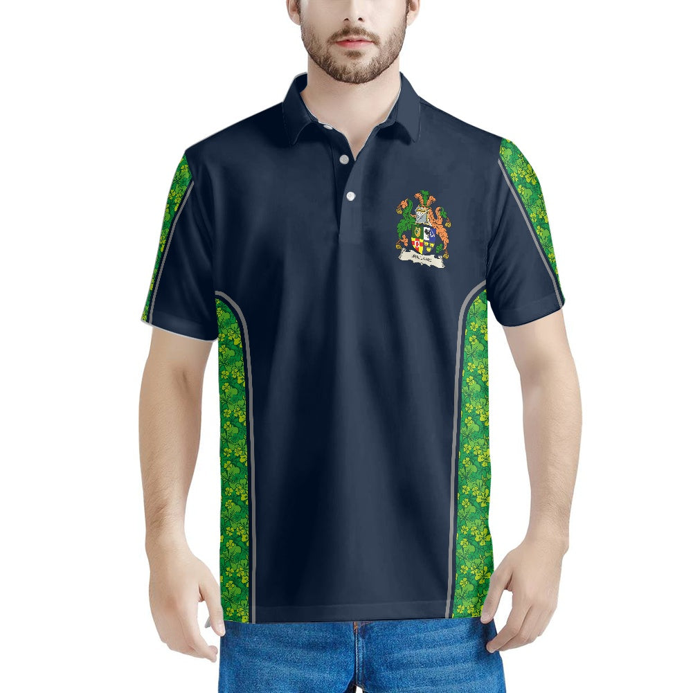 Irish Arms - Ireland Shamrock - Polo Shirt