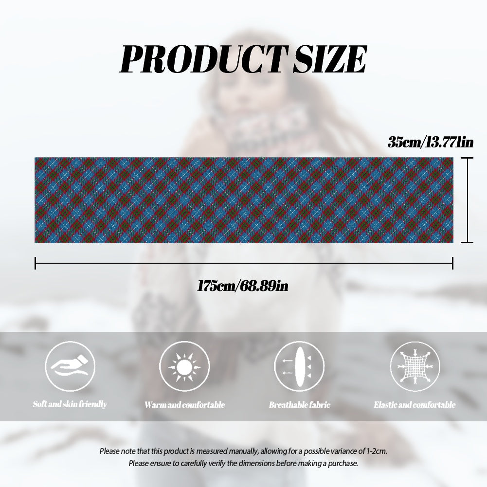 Clan Preston Tartan Fluffy scarf