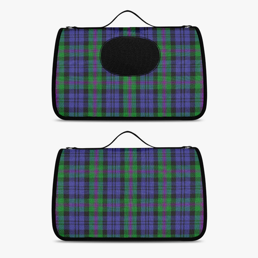 Clan Baird Tartan Pet Carrier Bag