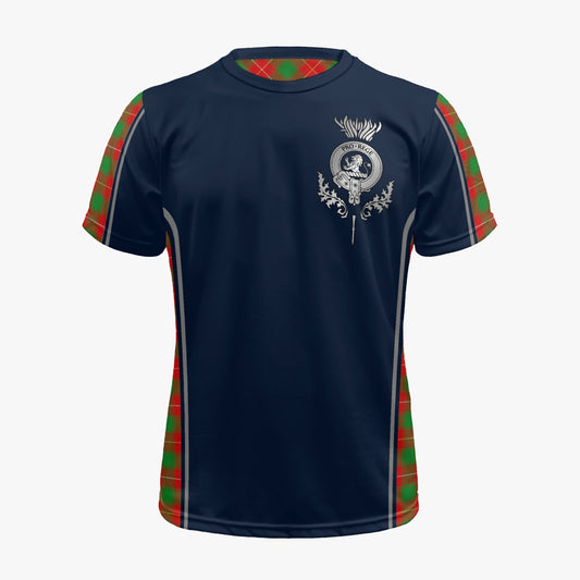 Clan MacFie Crest & Tartan Soccer Jersey