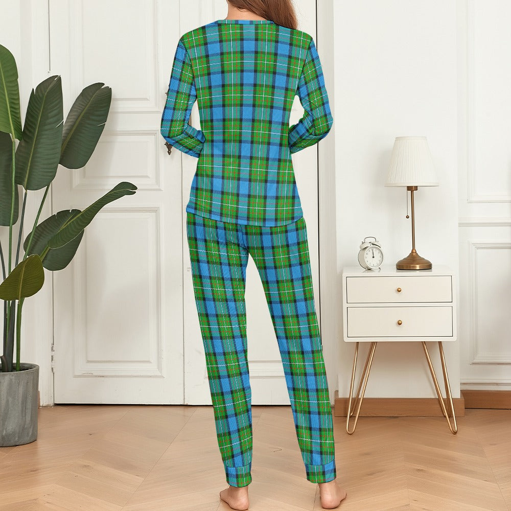 Clan Fergusson Tartan Women's Pajama Set