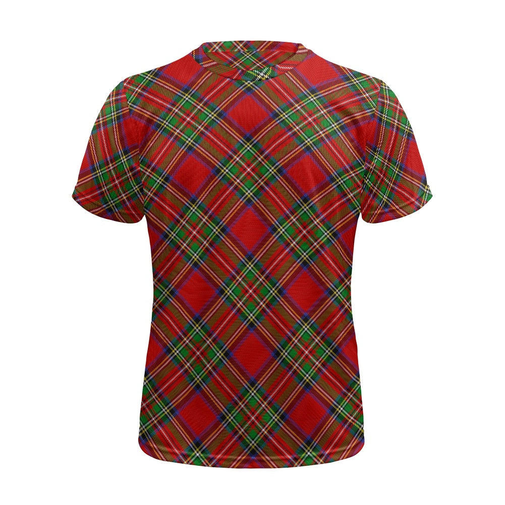 Clan Stewart Tartan Football Shirt