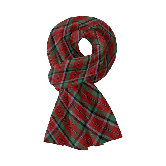 Clan Graham Red Tartan Fluffy scarf