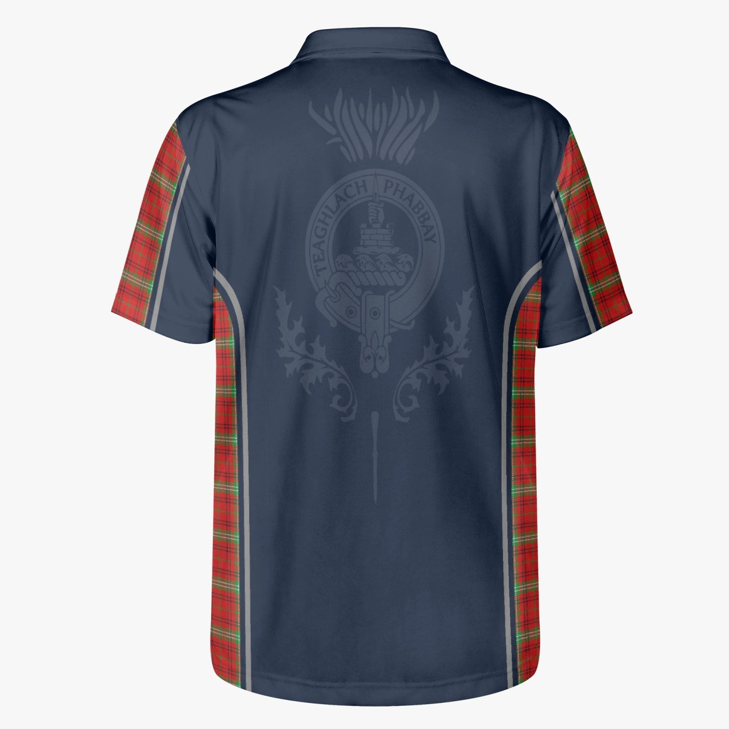 Clan Morrison Crest & Tartan Polo Shirt