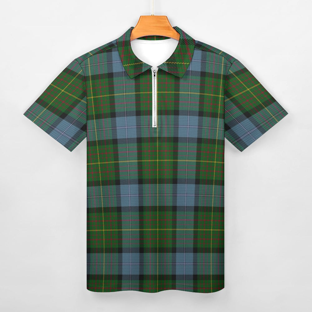 US State - California Tartan Short sleeve polo shirt