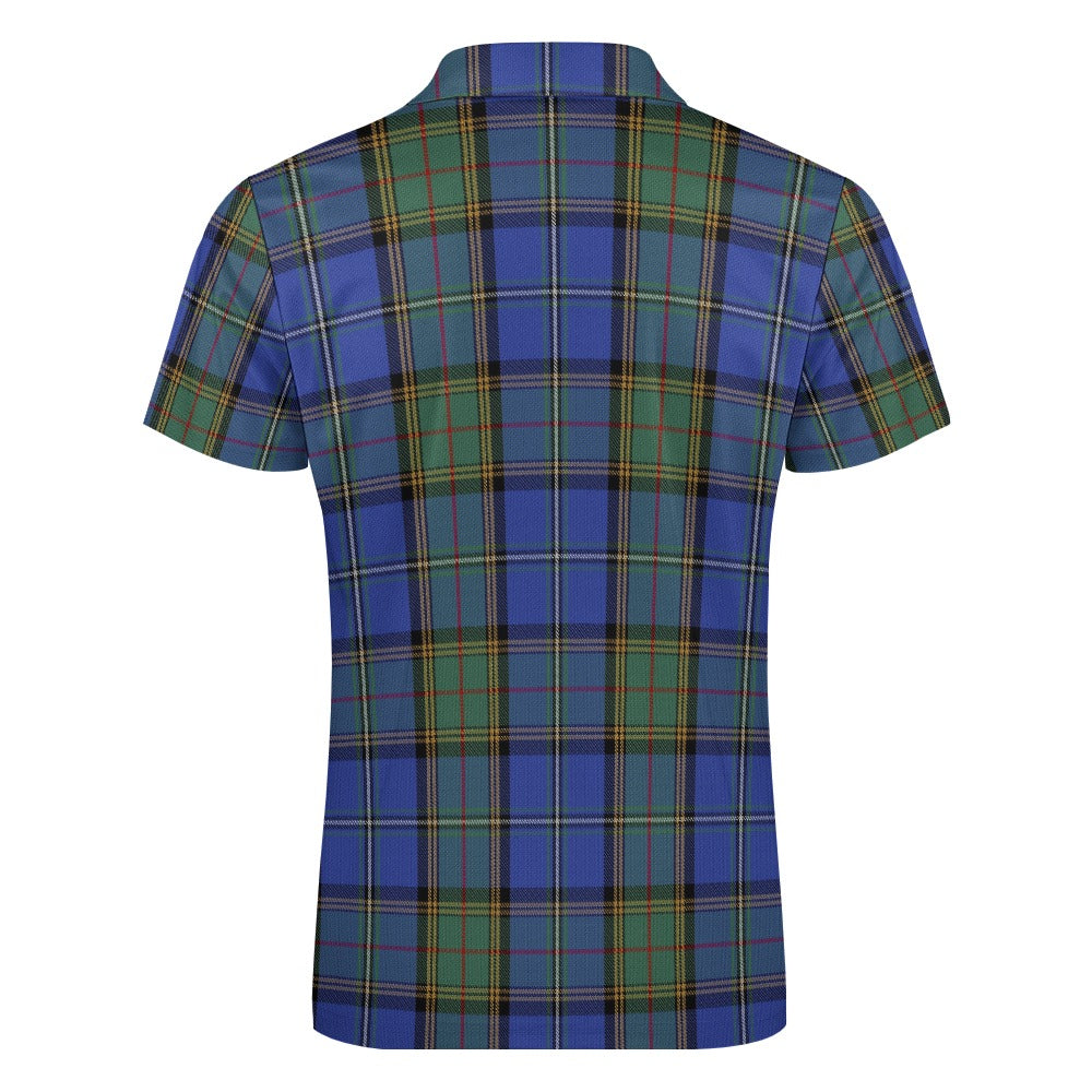 US State - Nebraska Tartan Short sleeve polo shirt