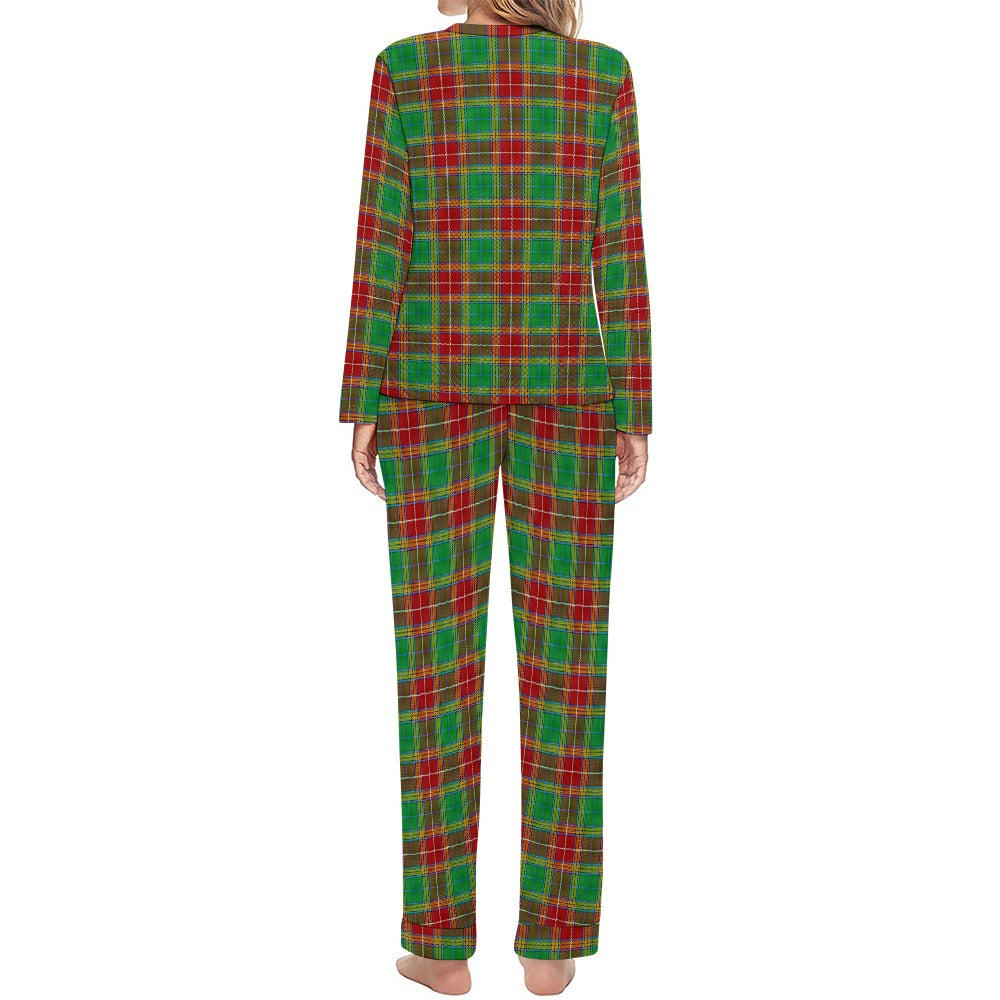 Clan Baxter Tartan Women's Pajama Set