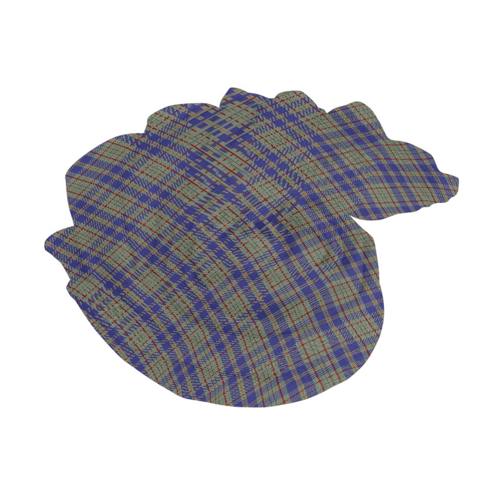 Irish County Kildare Tartan Bias Chiffon Scarf
