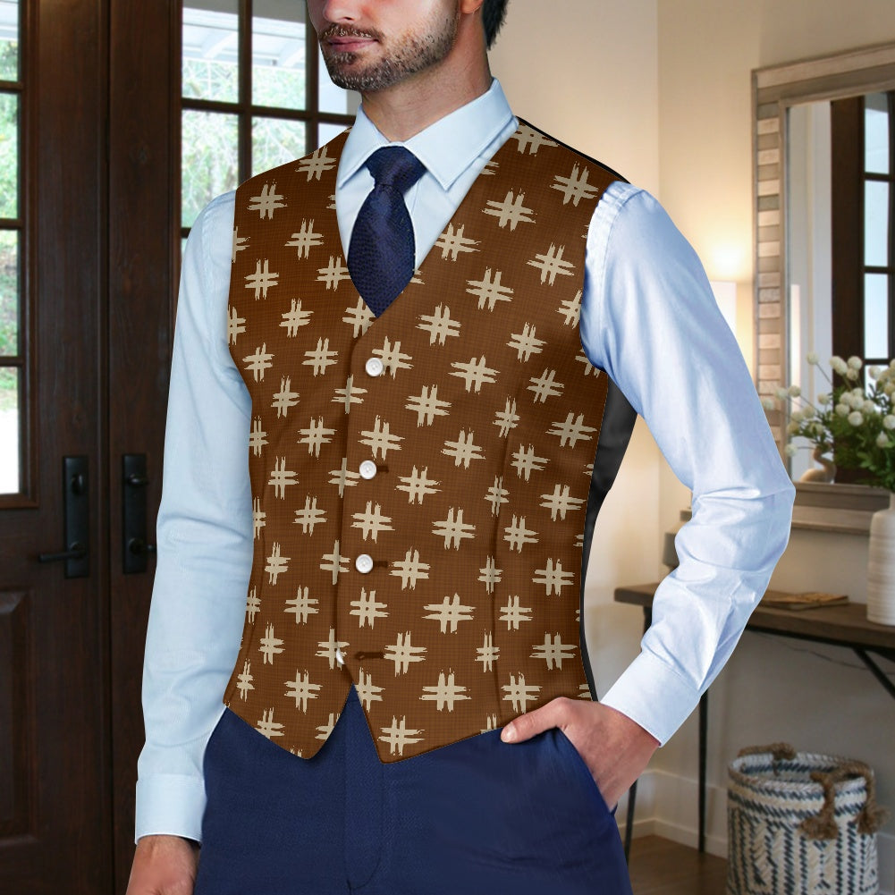 Japanese Wagara - Igeta Suit vest jacket