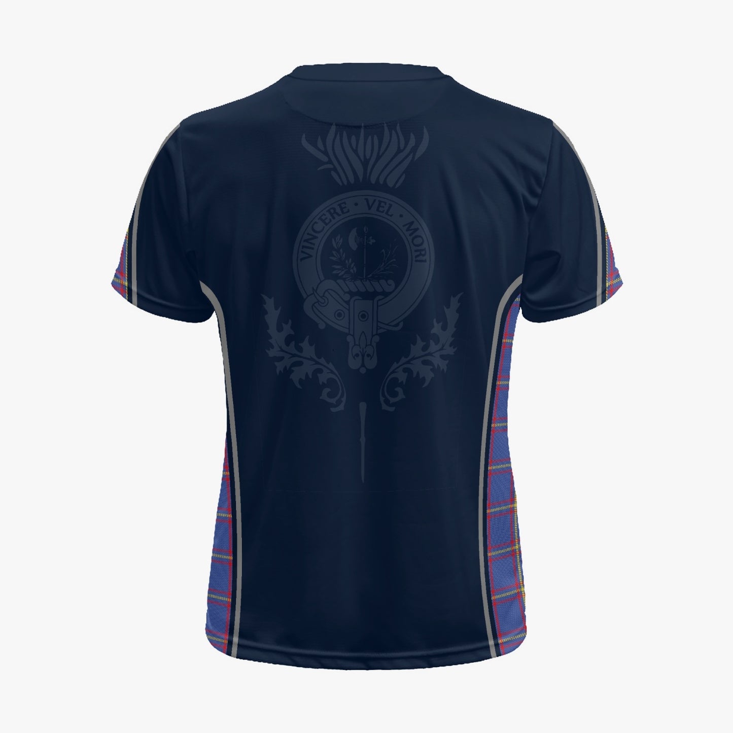 Clan MacLaine Crest & Tartan Soccer Jersey