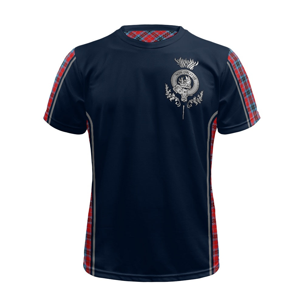 Clan MacTavish Crest & Tartan Football Shirt