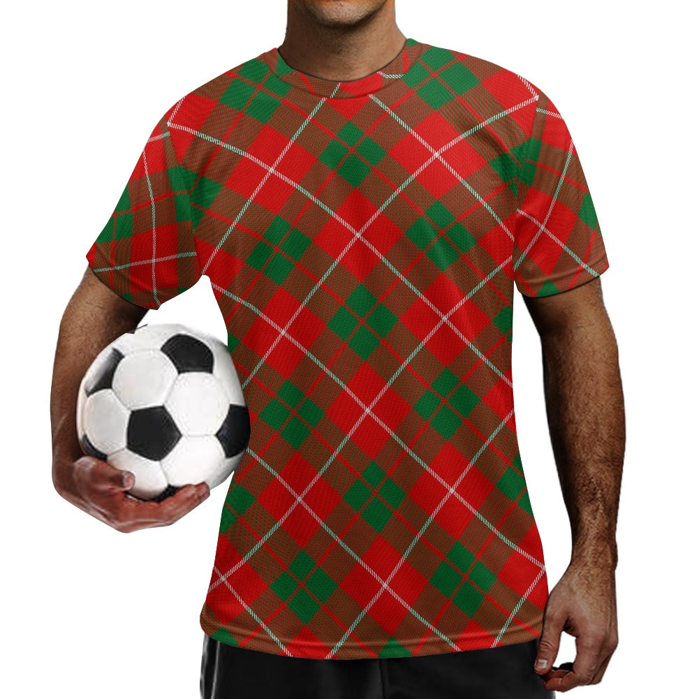 Clan MacKinnon Tartan Football Shirt