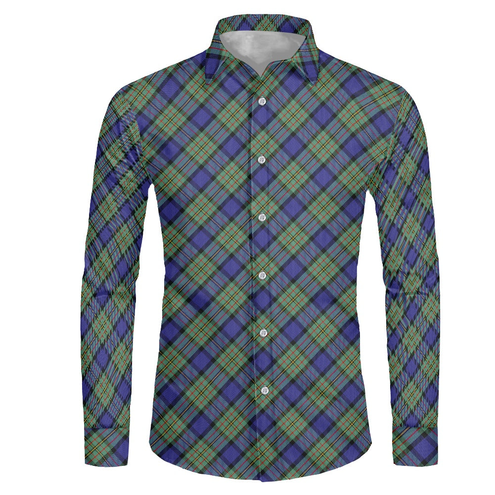 Clan MacLaren Tartan long-sleeved shirt
