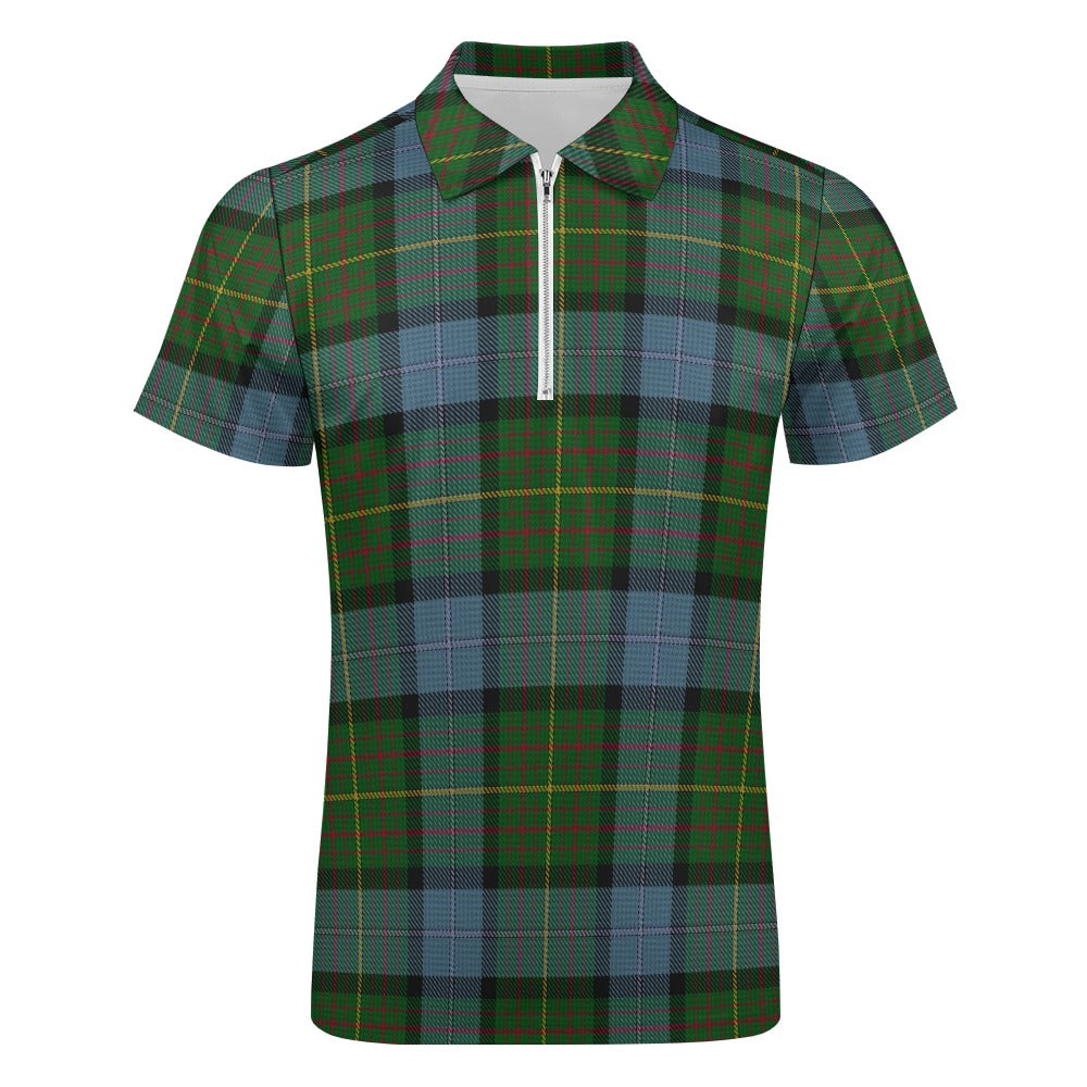 US State - California Tartan Short sleeve polo shirt