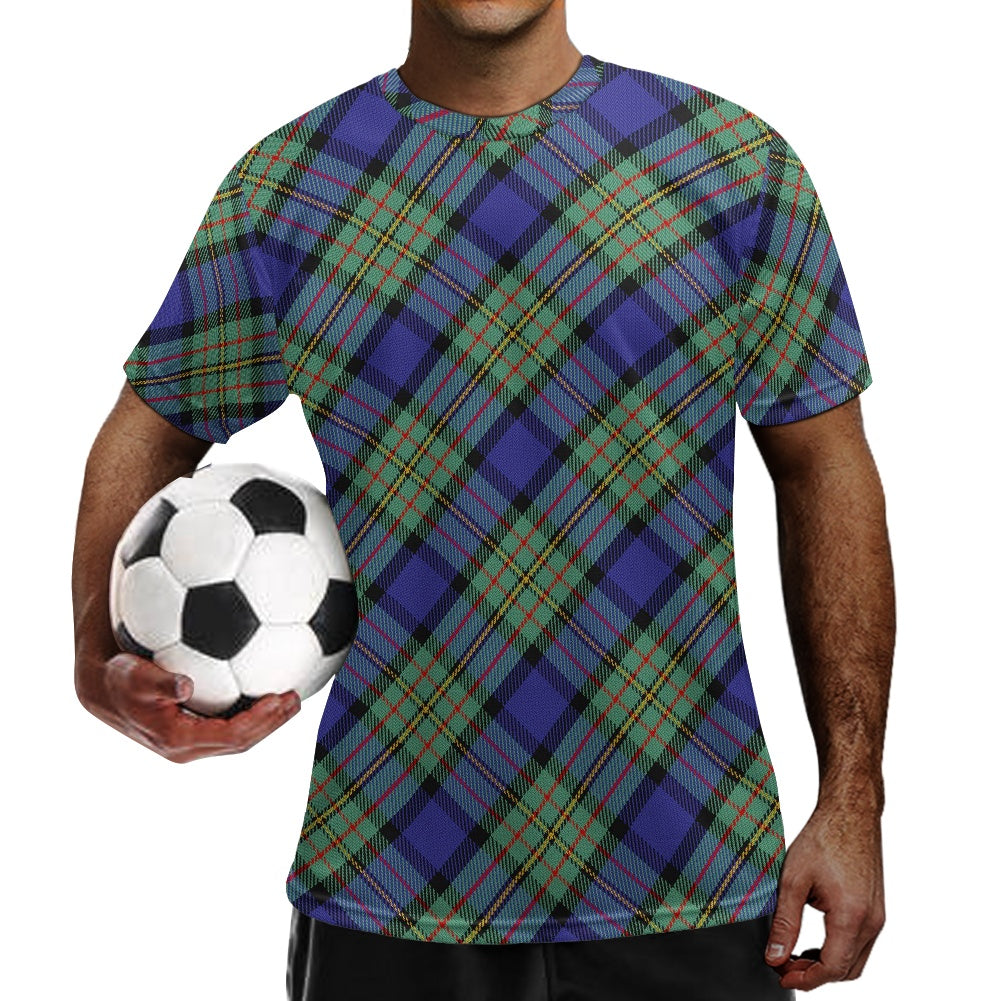 Clan MacLaren Tartan Football Shirt white