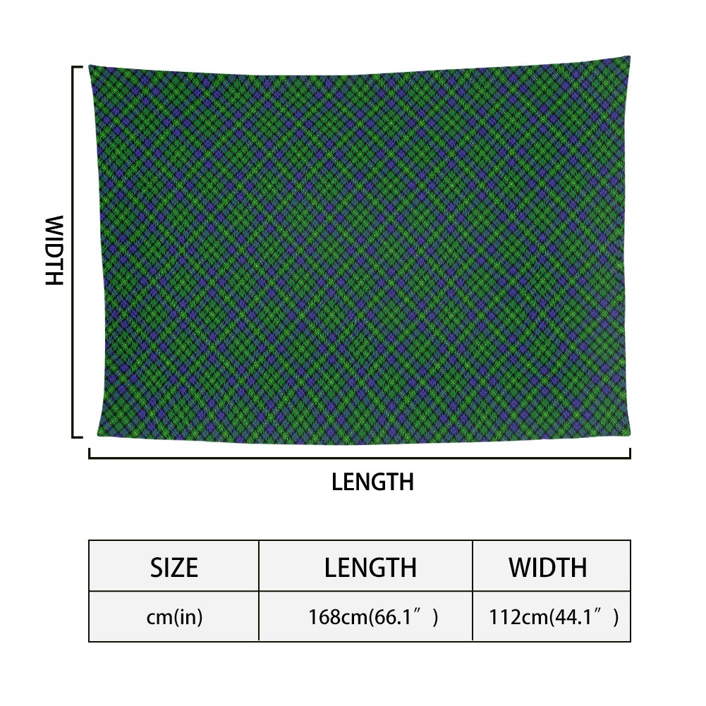 Clan MacBride Tartan Bias Chiffon Scarf