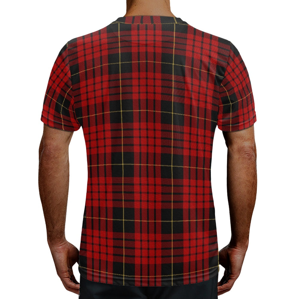 Clan MacQueen Tartan Football Shirt