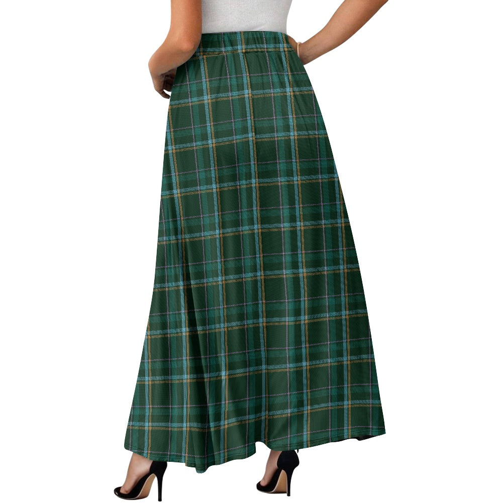 HW Tartan Printed Double Pocket Skirt