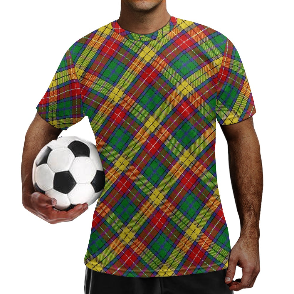 Clan Buchanan Tartan Football Shirt