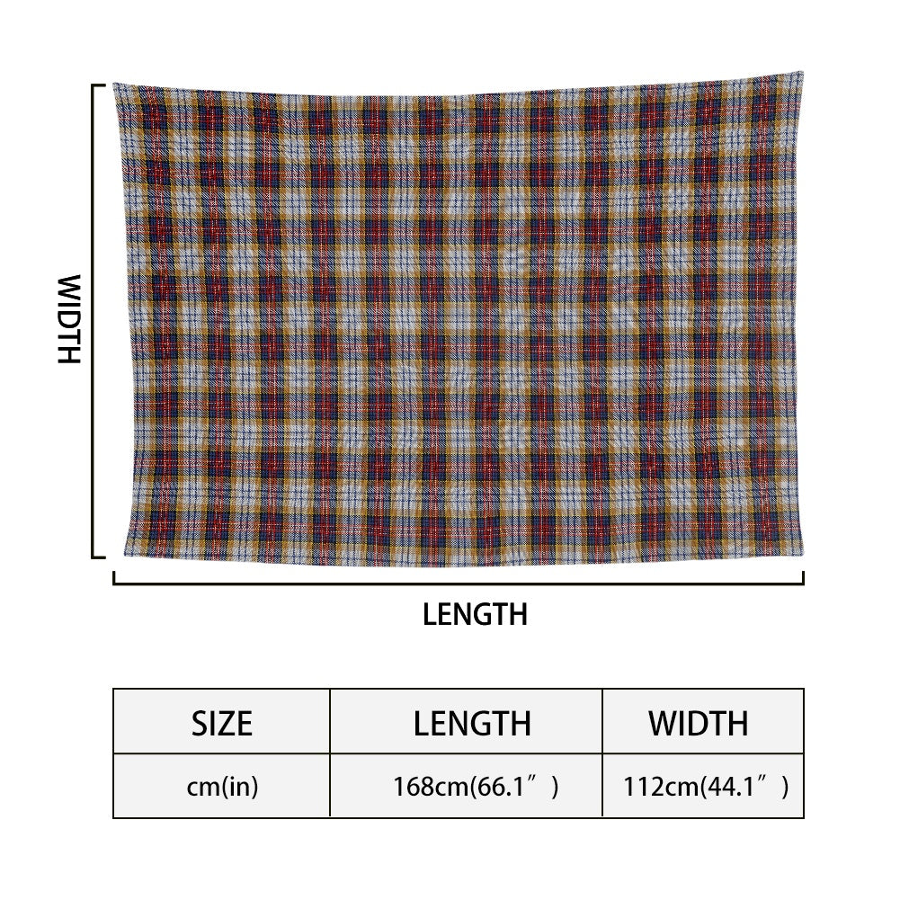Clan MacInnes Hunting Tartan Chiffon Scarf