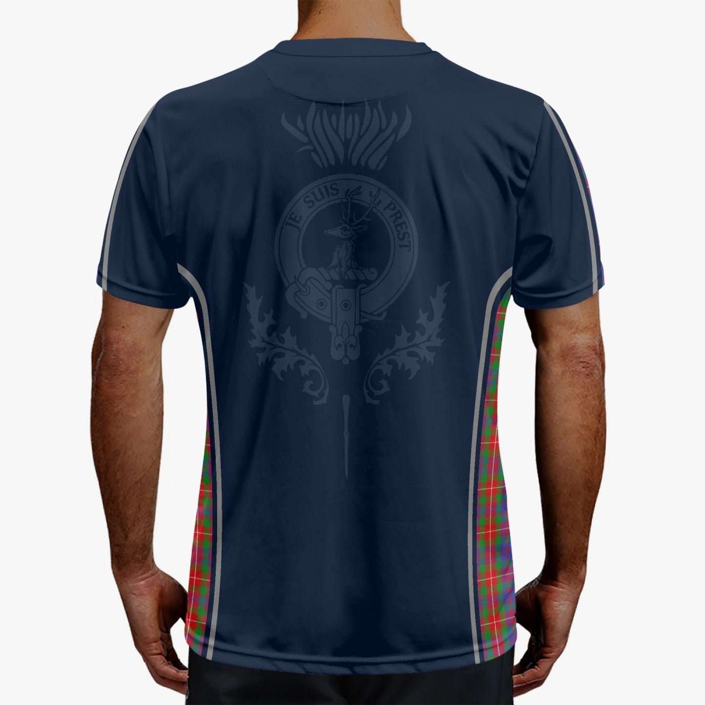 Clan Fraser Crest & Tartan Soccer Jersey