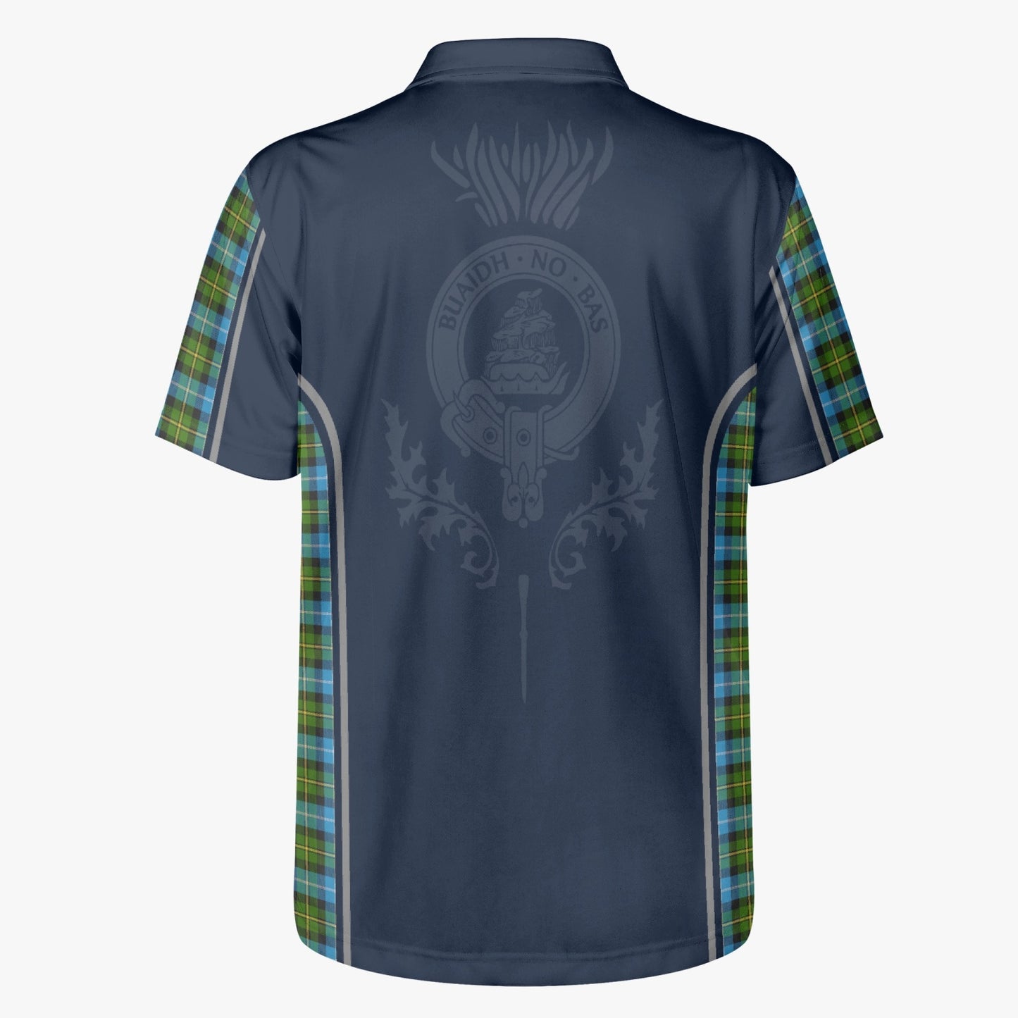 Clan MacNeill Crest & Tartan Polo Shirt