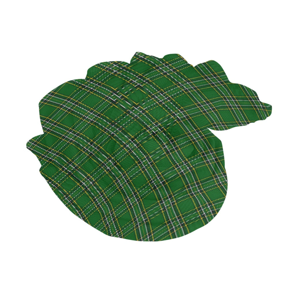 Irish National Tartan Bias Chiffon Scarf