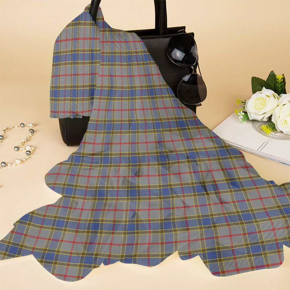 Clan Balfour Tartan Chiffon Scarf