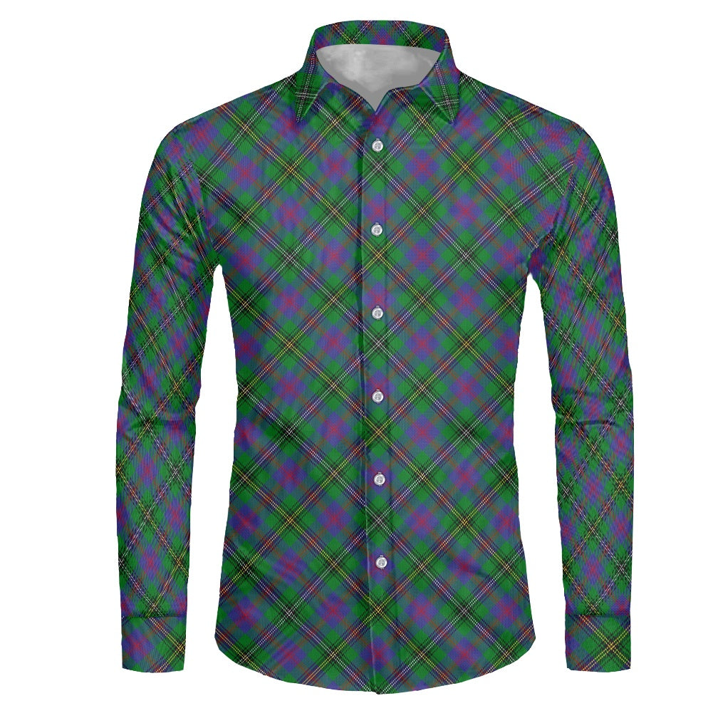 Clan Wood Tartan long-sleeved shirt