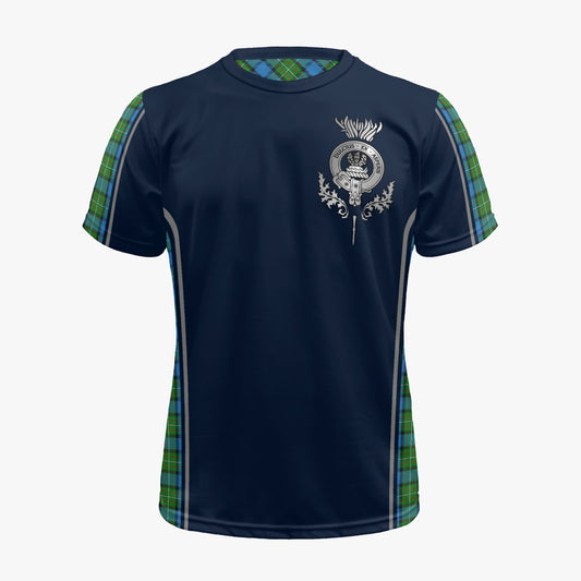 Clan Fergusson Crest & Tartan Soccer Jersey