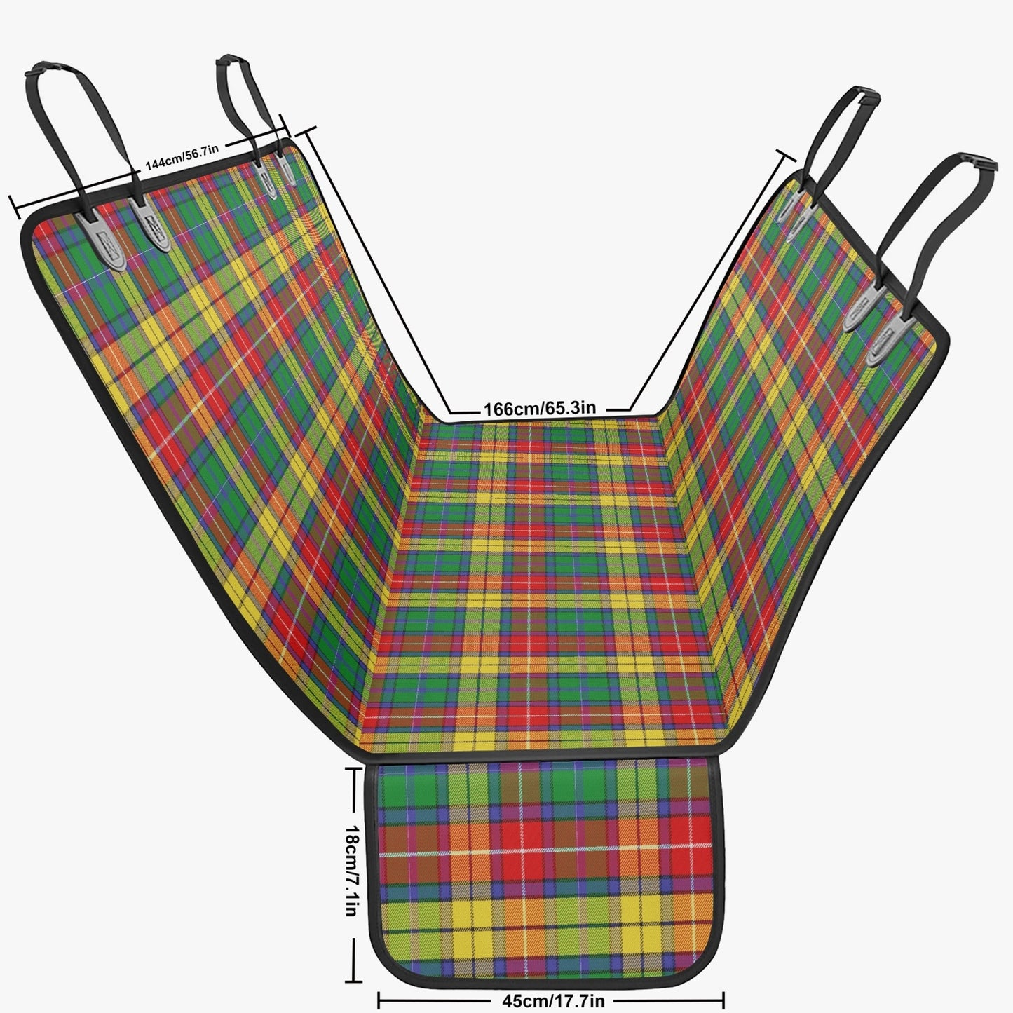 Clan Buchanan Pet Seat Cover