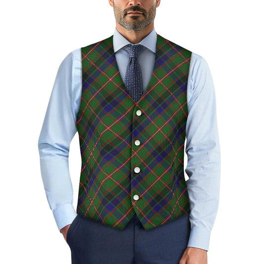 Clan Reid Tartan Waistcoat
