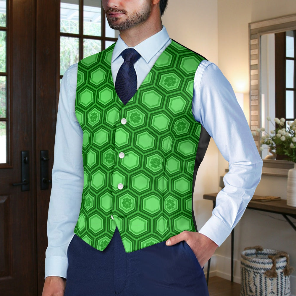 Japanese Wagara - Kikko Suit vest jacket