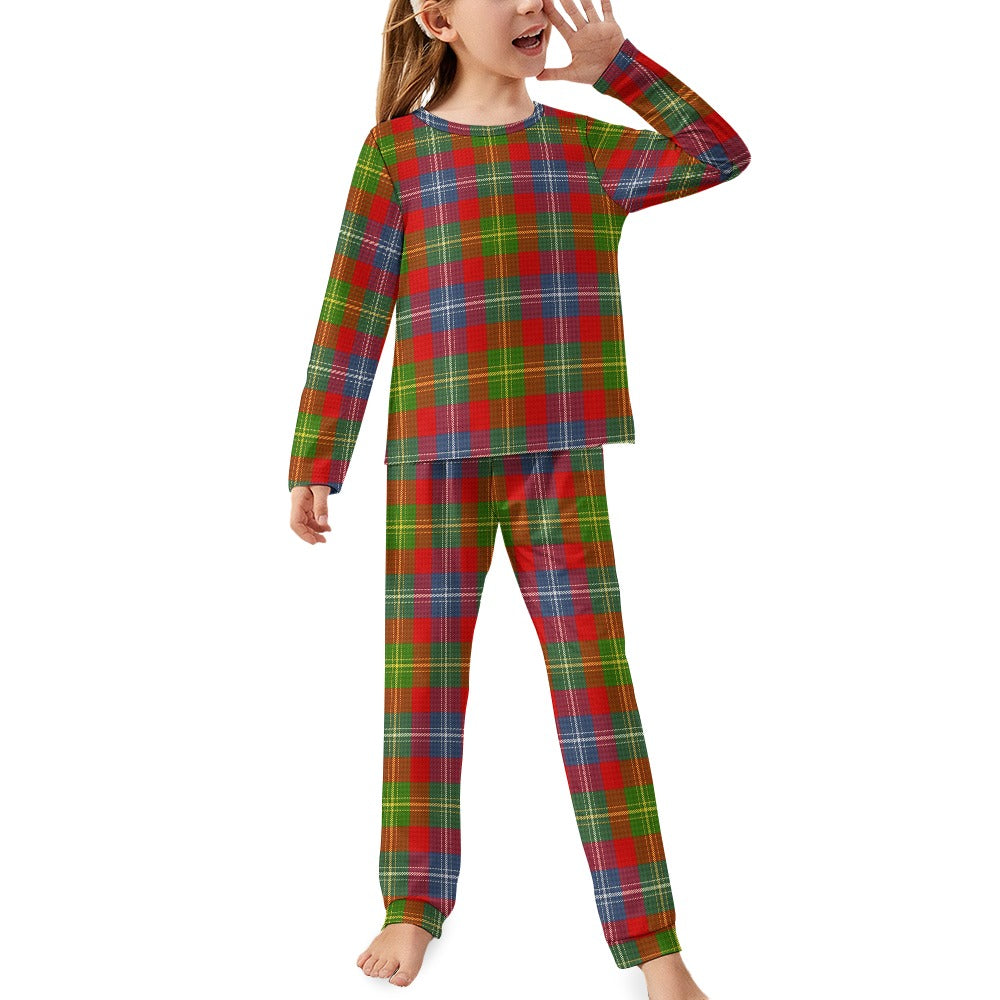 Clan Forrester Tartan Girl's Pajama suit