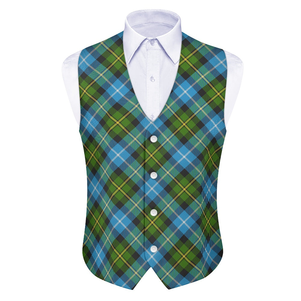 Clan MacNeil Tartan Bias Suit vest jacket