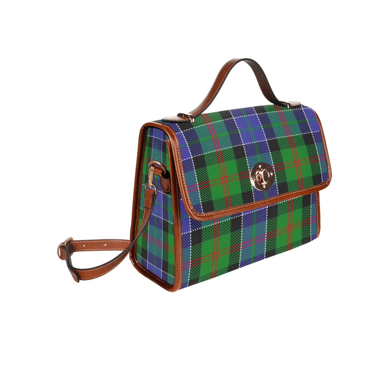 Clan Patterson Canvas Handbag