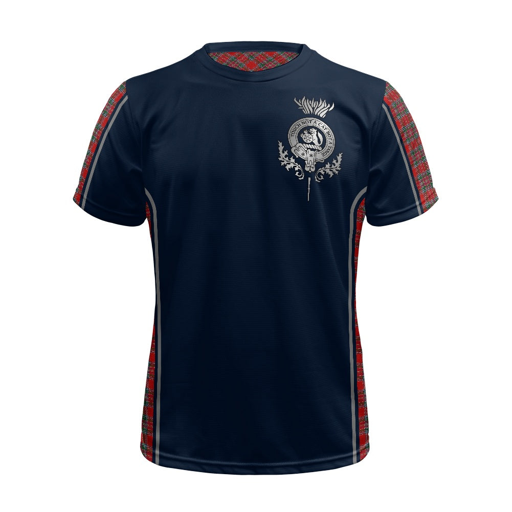 Clan MacBean Crest & Tartan Football Shirt