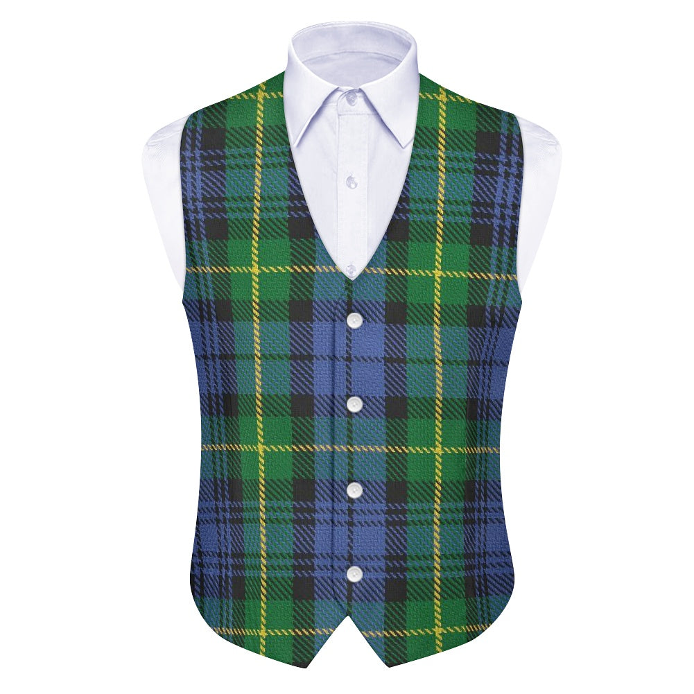 Clan Gordon Tartan Suit vest jacket