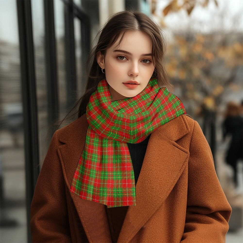 Clan Burnett Tartan Fluffy scarf