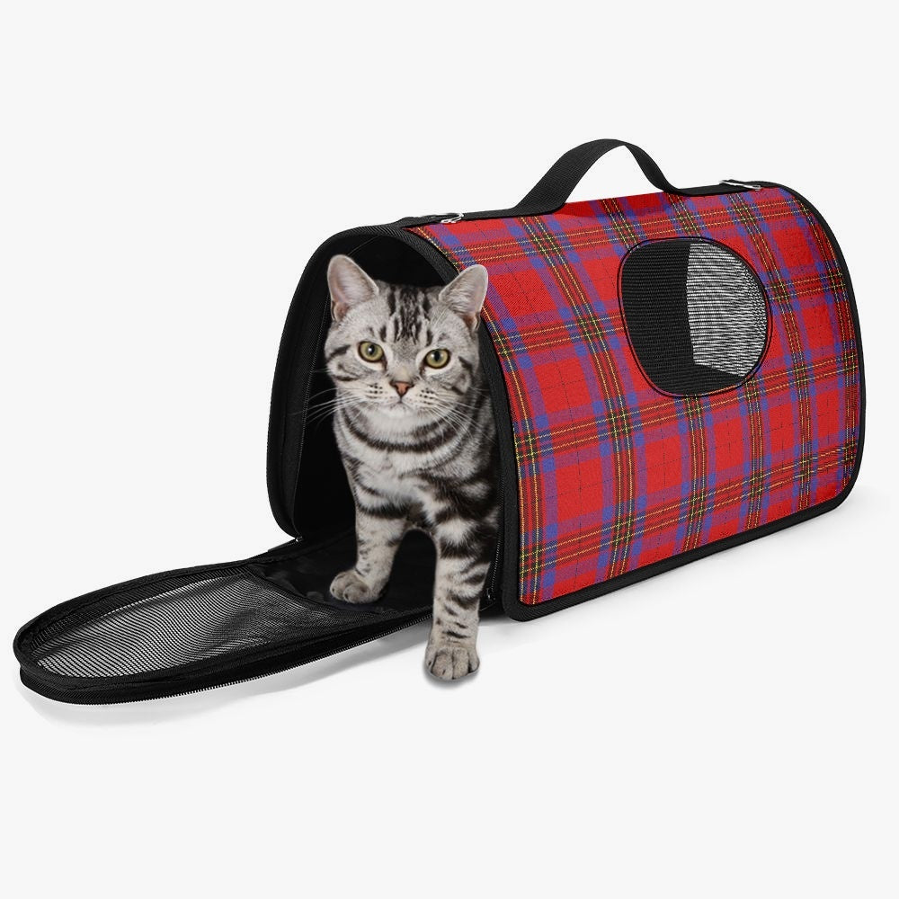 Clan Leslie Tartan Pet Carrier Bag