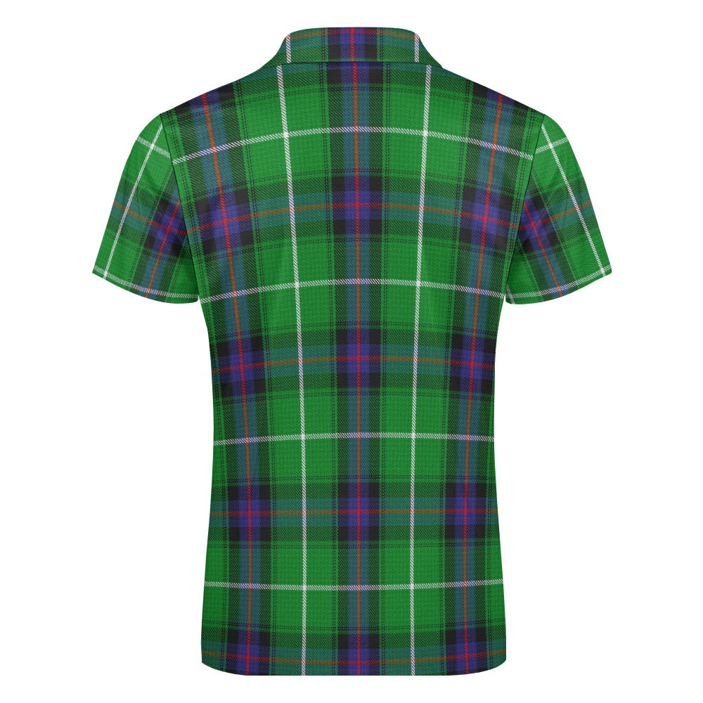 Clan MacDonald Tartan Short sleeve polo shirt