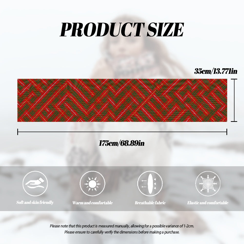 Clan Bruce Tartan Fluffy scarf