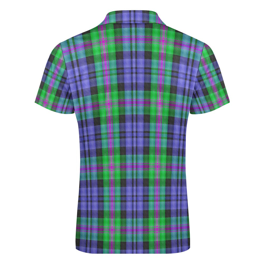 Clan Baird Tartan Short sleeve polo shirt