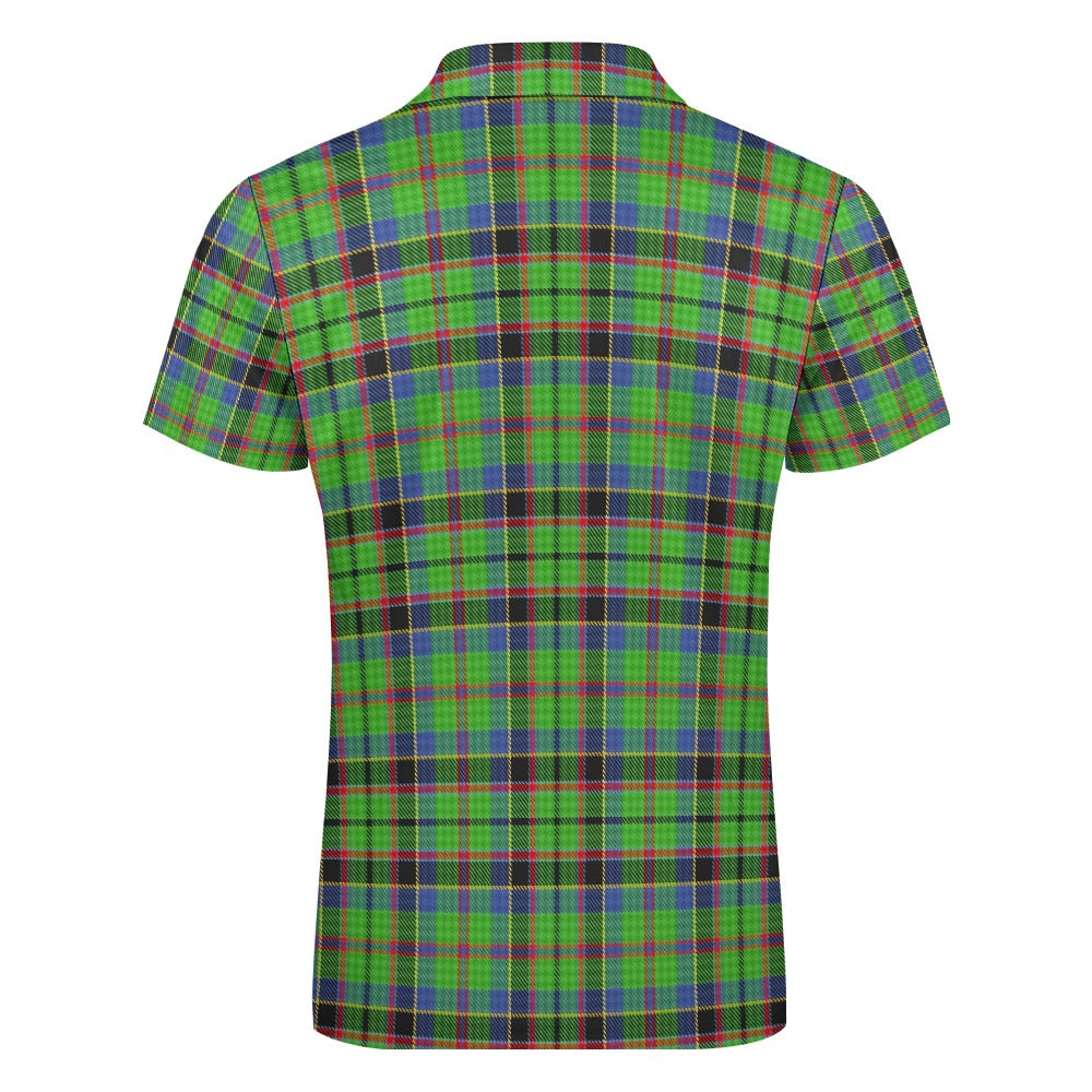 Clan Stephenson Tartan Short sleeve polo shirt