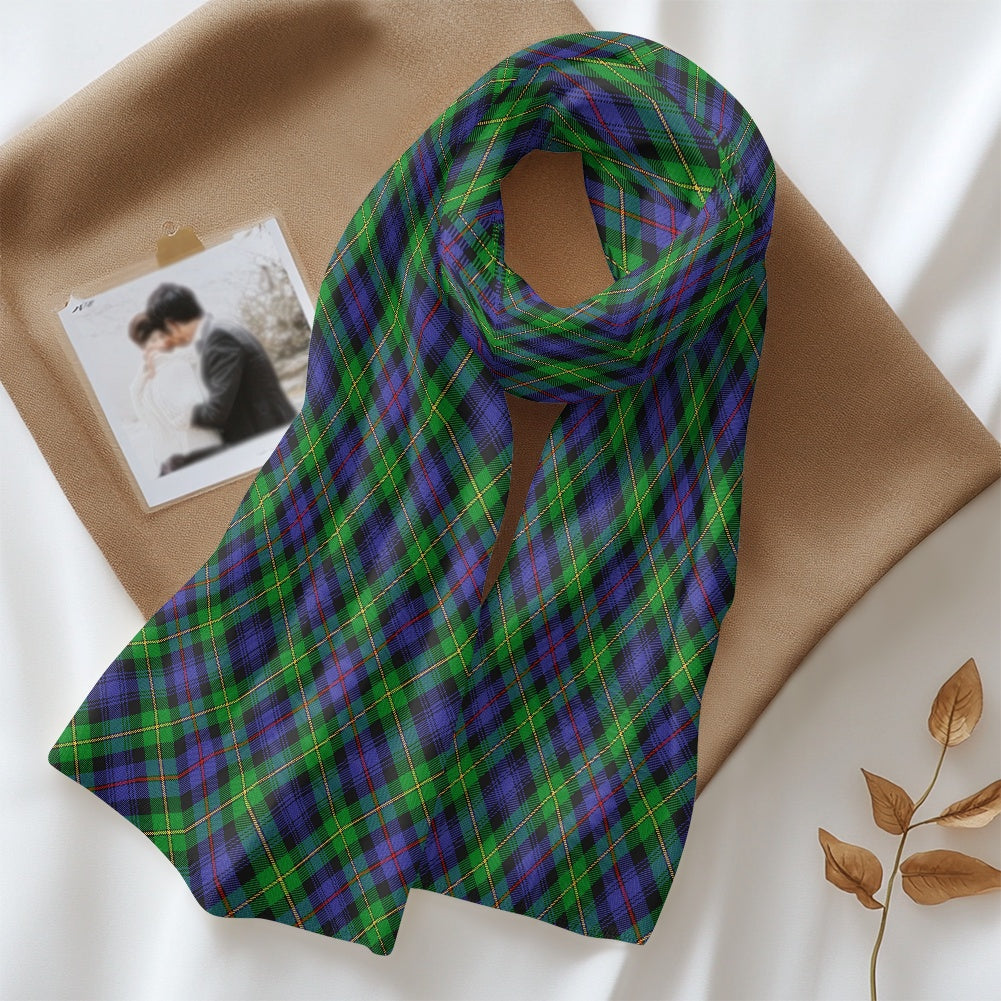 Clan Baillie Tartan Fluffy scarf