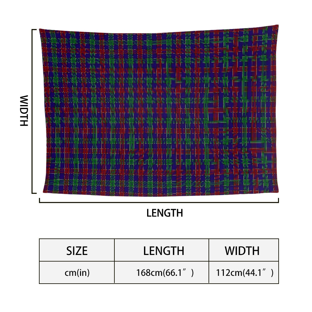 Clan MacMichael Tartan Chiffon Scarf