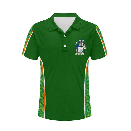 Irish Arms - McAuliffe Shamrock - Polo Shirt