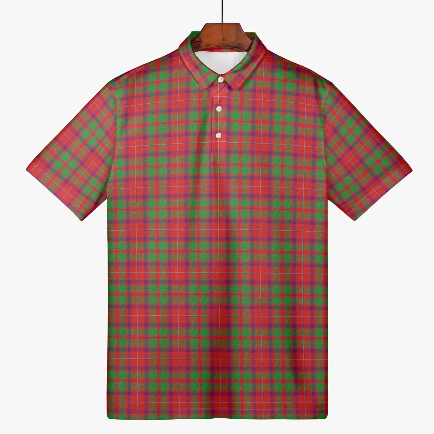 Clan Shaw Tartan Men Polo Shirt