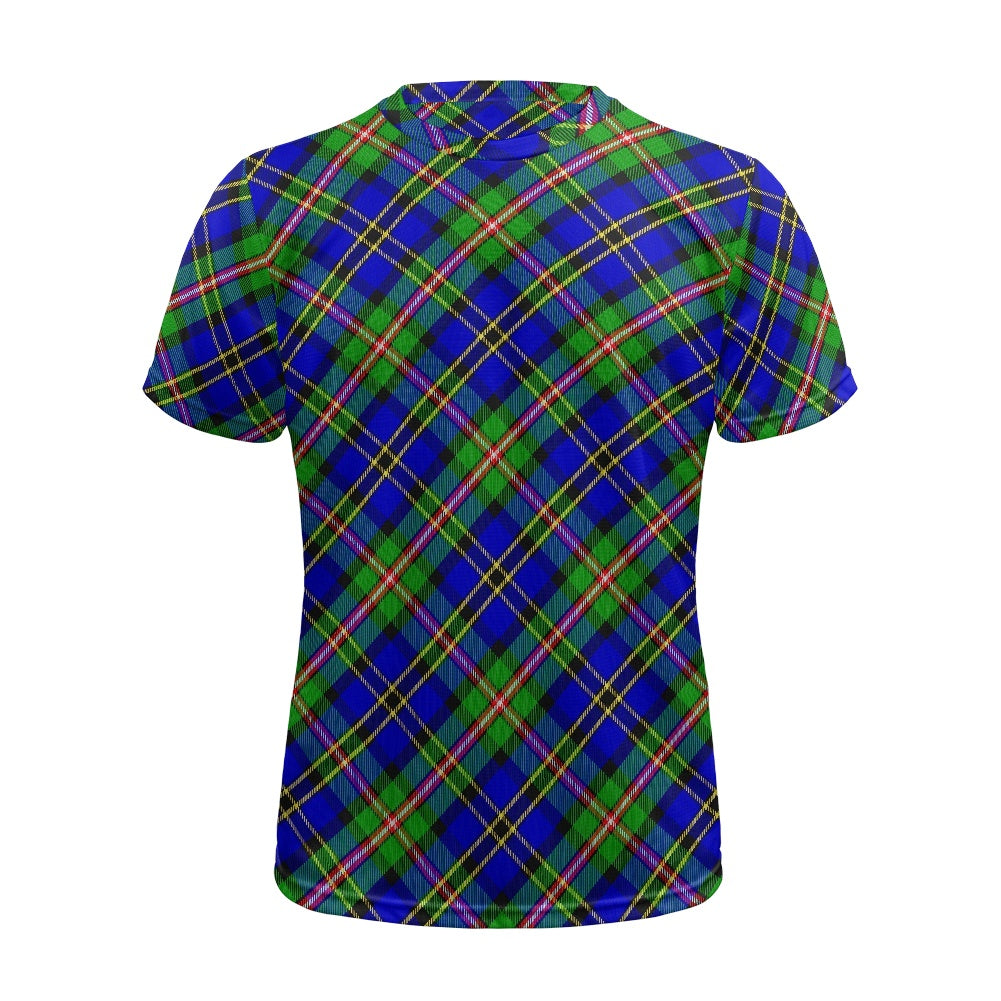 Clan MacCuaig Tartan Football Shirt